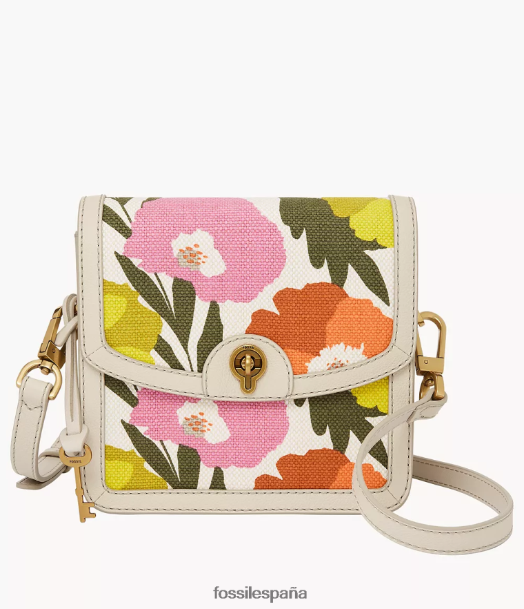 bolsa 804XJ4565 multi mujer Fossil bandolera pequeña ainsley