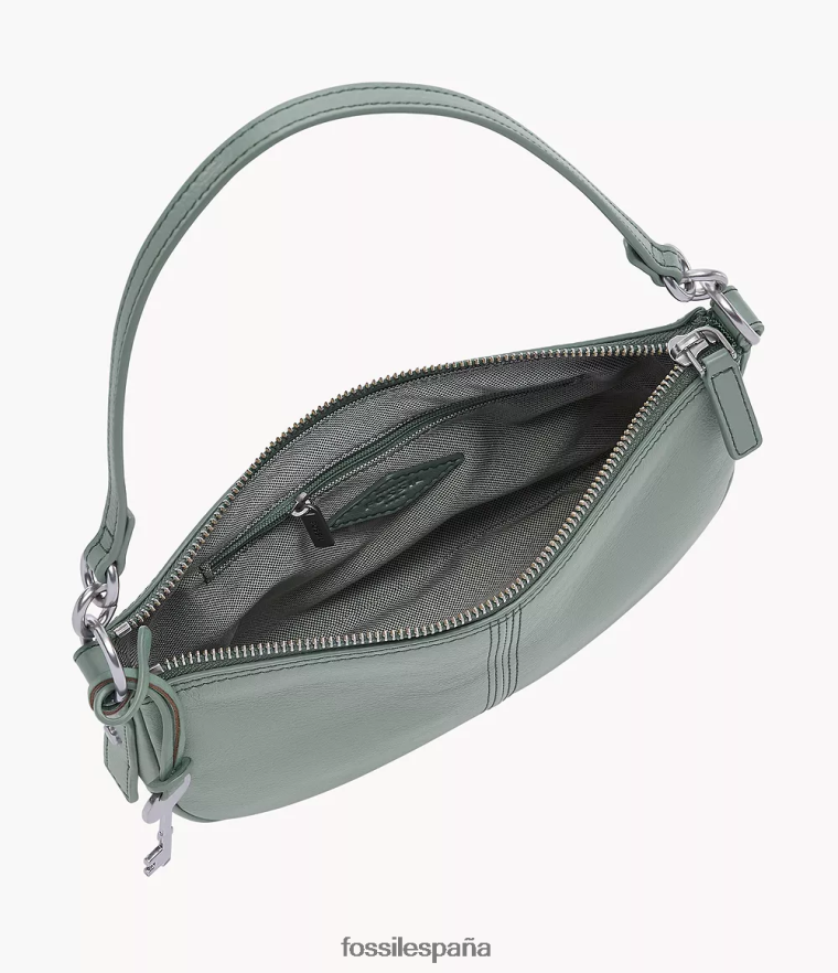 bolsa 804XJ4571 azul mujer Fossil jolie baguette