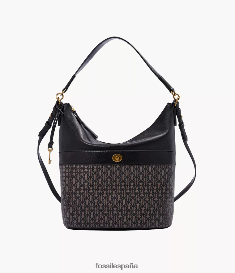 bolsa 804XJ4577 negro mujer Fossil vagabundo talulla