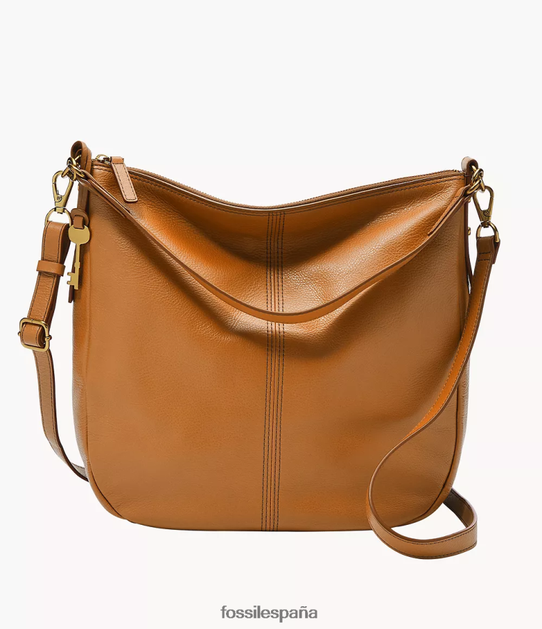 bolsa 804XJ4594 camello mujer Fossil jolie vagabundo