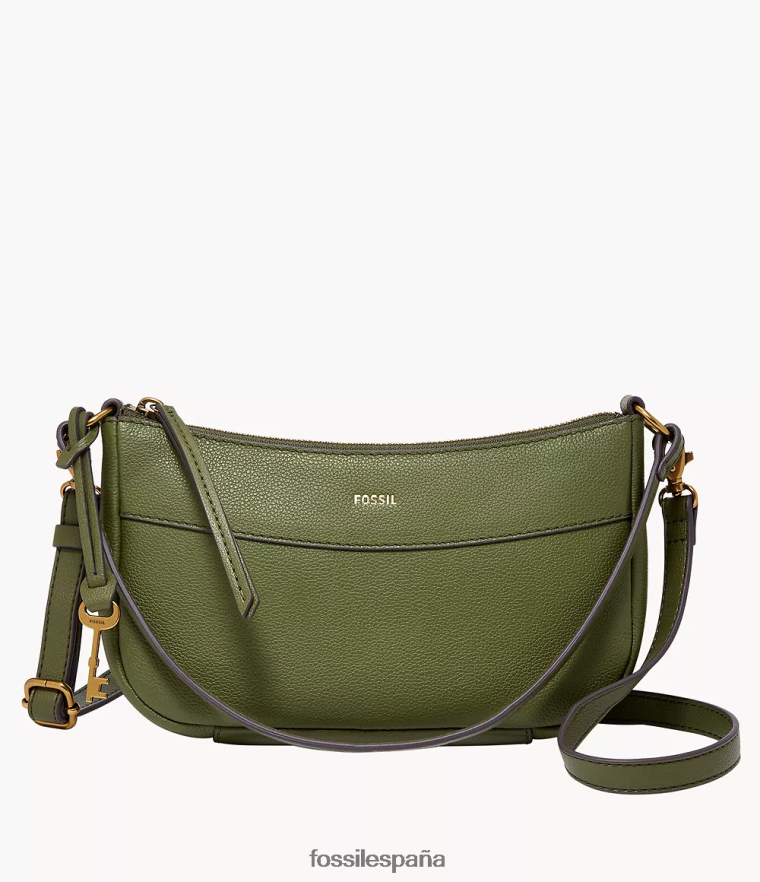bolsa 804XJ4600 aceituna mujer Fossil baguette skylar