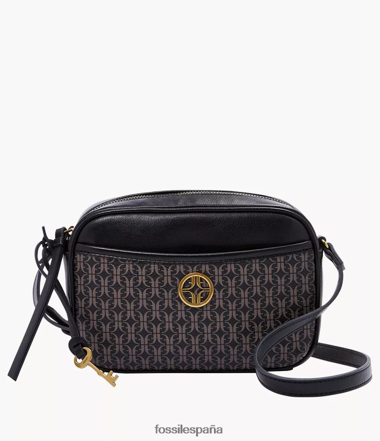 bolsa 804XJ4609 negro mujer Fossil bolsa para cámara brennon