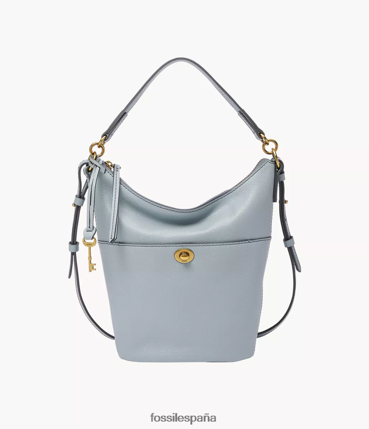 bolsa 804XJ4635 azul mujer Fossil vagabundo pequeño talulla