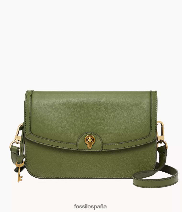 bolsa 804XJ4661 aceituna mujer Fossil bandolera ainsley