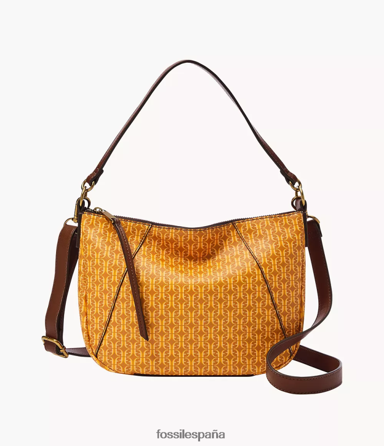 bolsa 804XJ4682 amarillo mujer Fossil bandolera skylar