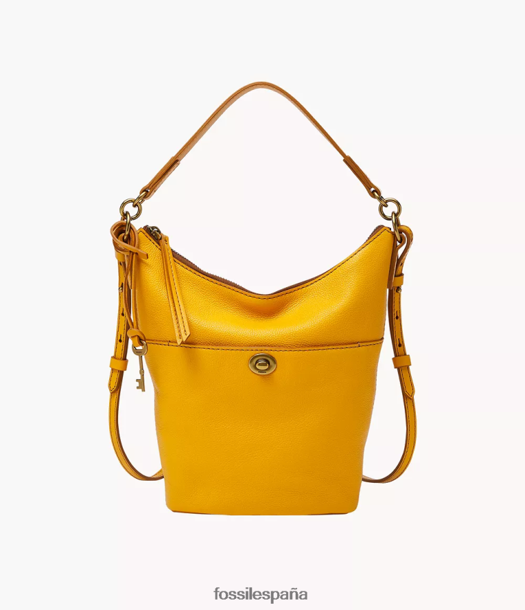 bolsa 804XJ4718 amarillo mujer Fossil vagabundo pequeño talulla