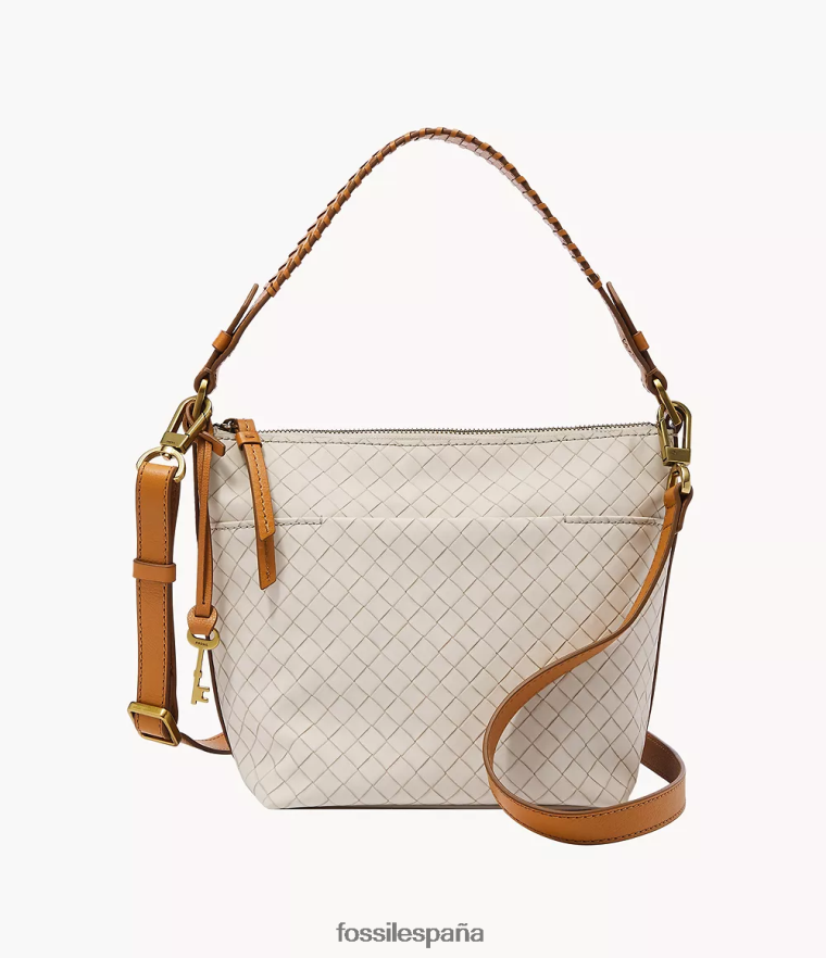 bolsa 804XJ4738 blanco mujer Fossil juliana vagabundo