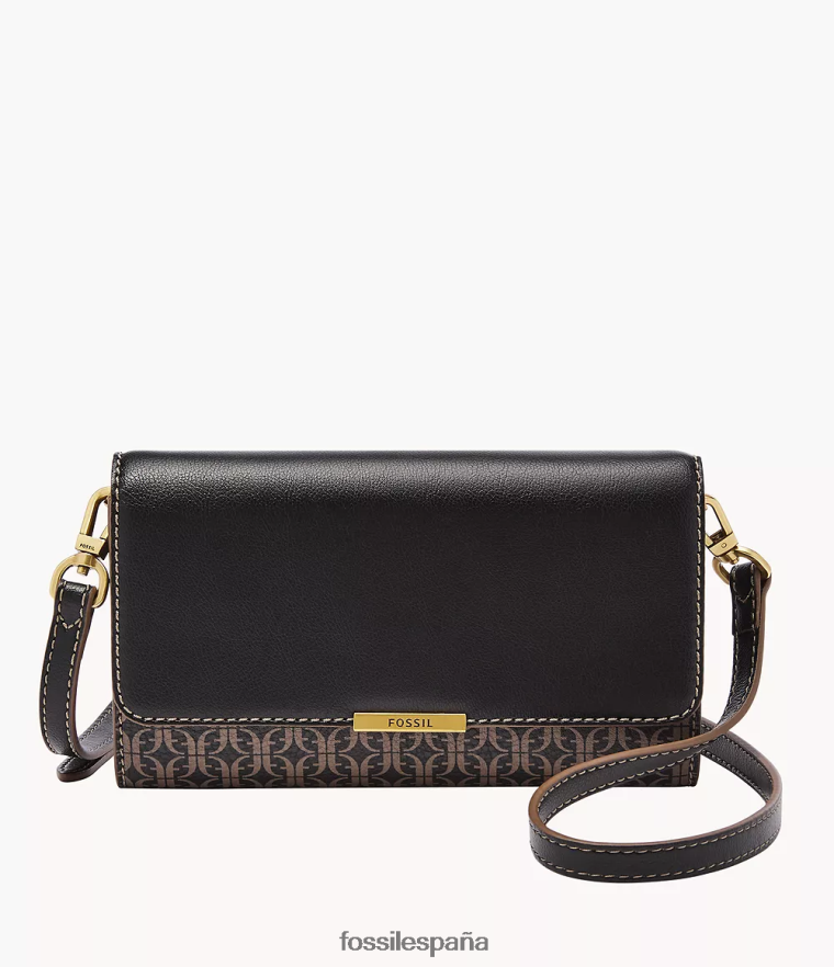 bolsa 804XJ4885 negro mujer Fossil cartera cruzada jori