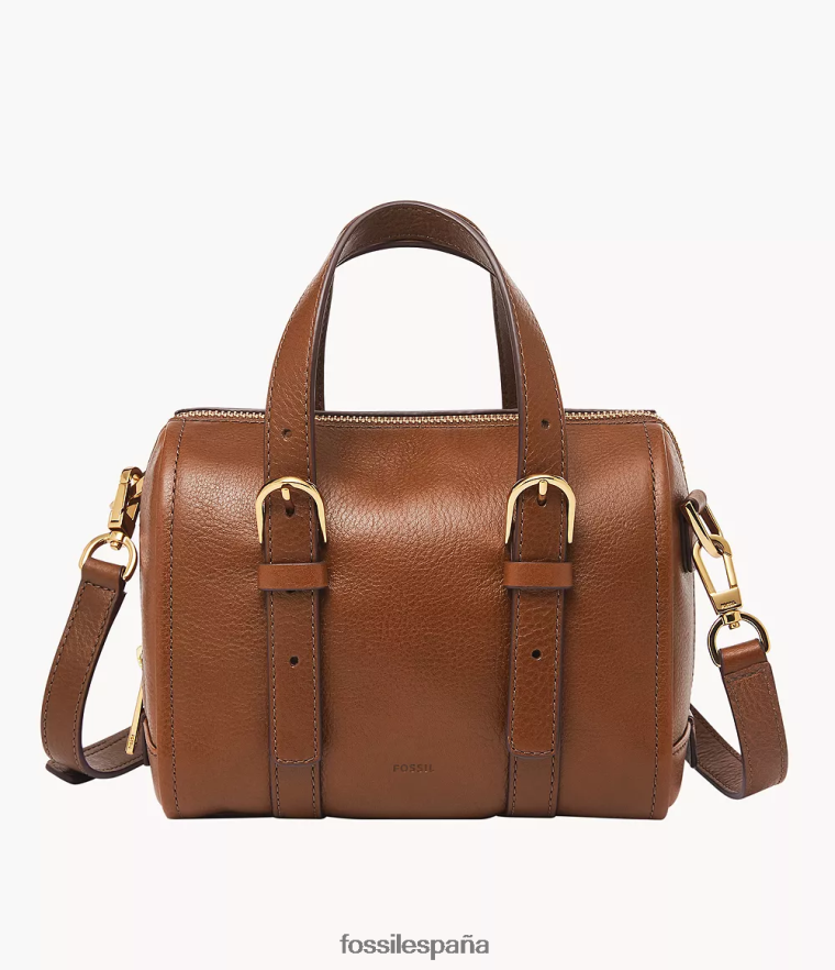bolsa 804XJ4340 marrón mujer Fossil mini bolso carlie