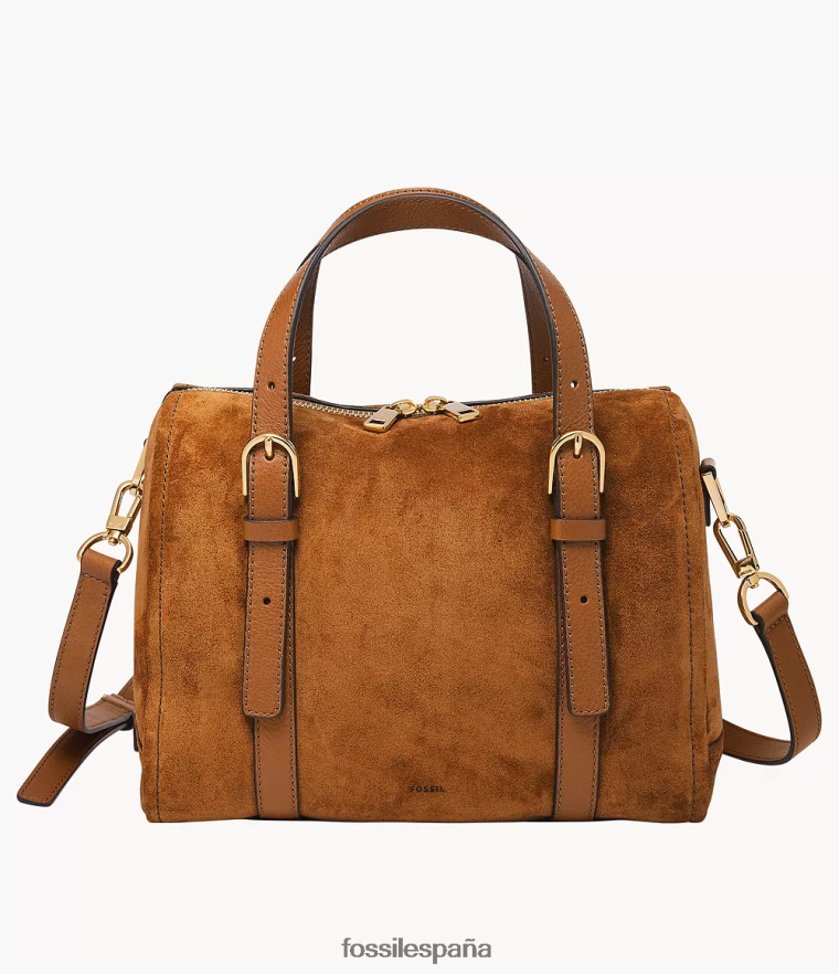bolsa 804XJ4343 sillín mujer Fossil bolso carlie