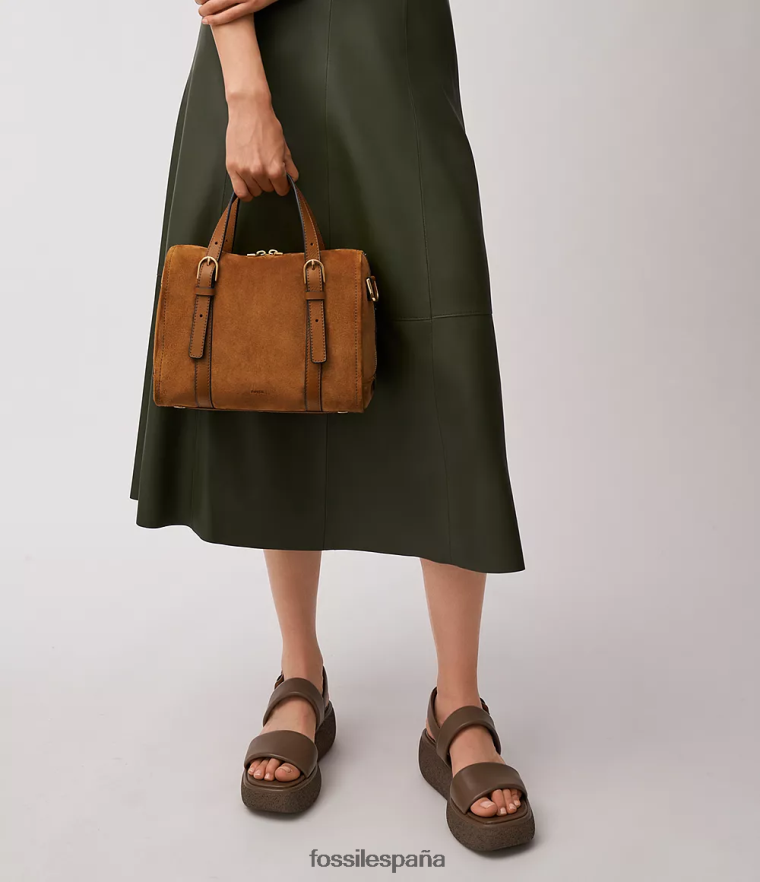 bolsa 804XJ4343 sillín mujer Fossil bolso carlie