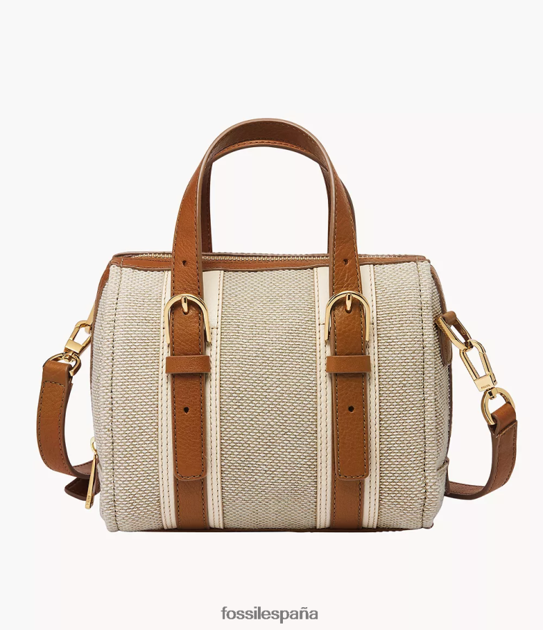 bolsa 804XJ4398 marrón claro mujer Fossil mini bolso carlie