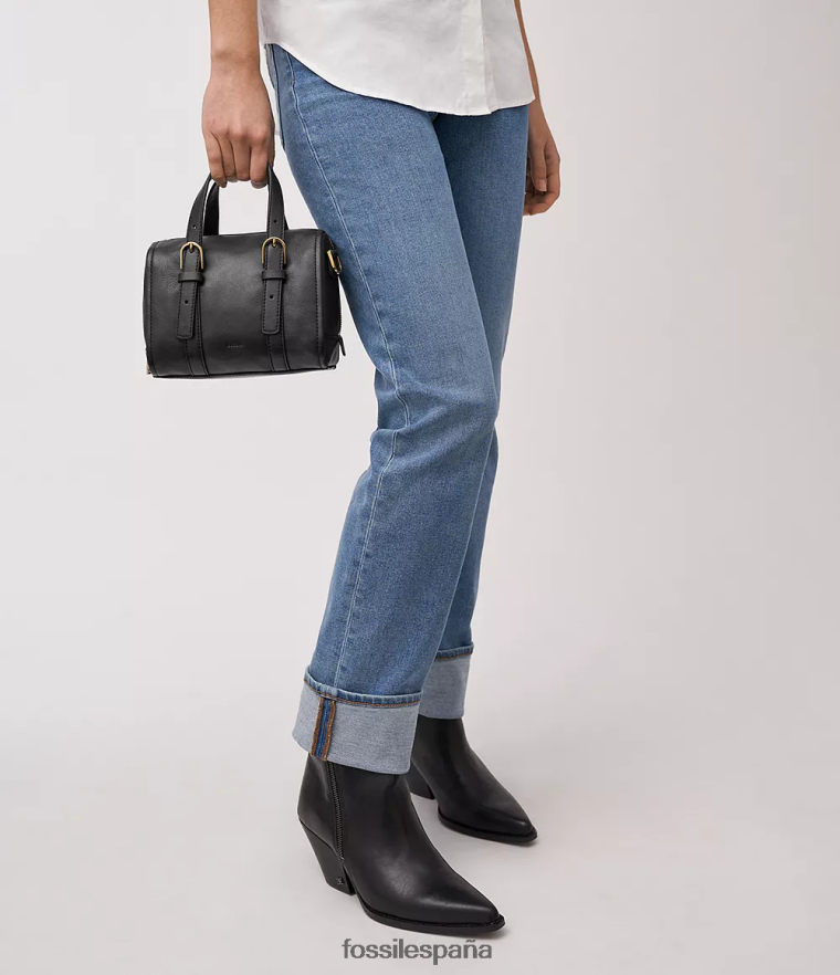bolsa 804XJ4399 negro mujer Fossil mini bolso carlie