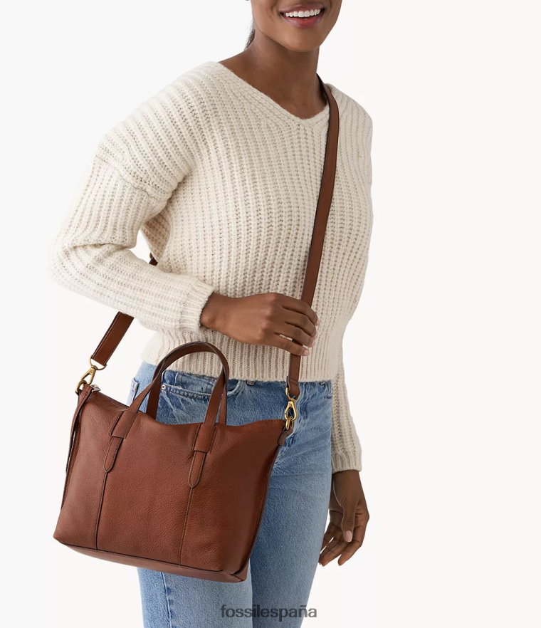 bolsa 804XJ4425 marrón mujer Fossil bolso skylar