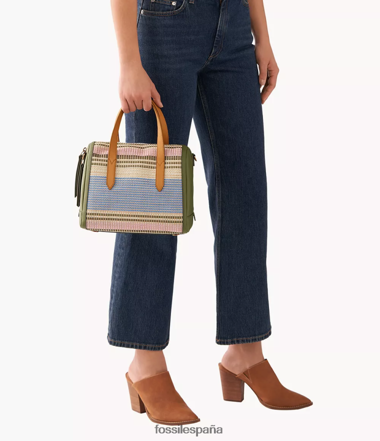 bolsa 804XJ4442 rayas mujer Fossil cartera de sydney