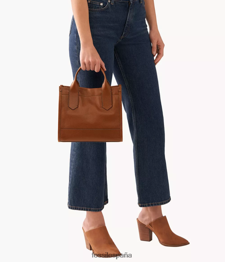 bolsa 804XJ4447 marrón mujer Fossil cartera kyler
