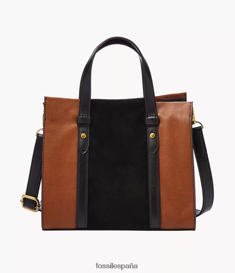 bolsa 804XJ4513 marrón mujer Fossil cartera kingston