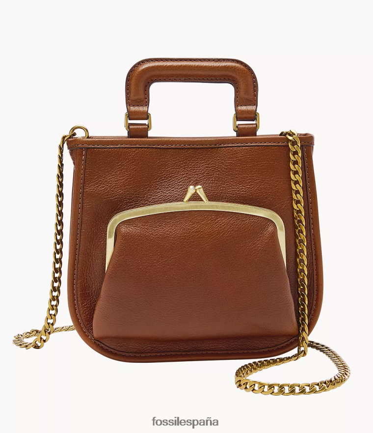 bolsa 804XJ4550 marrón mujer Fossil cartera