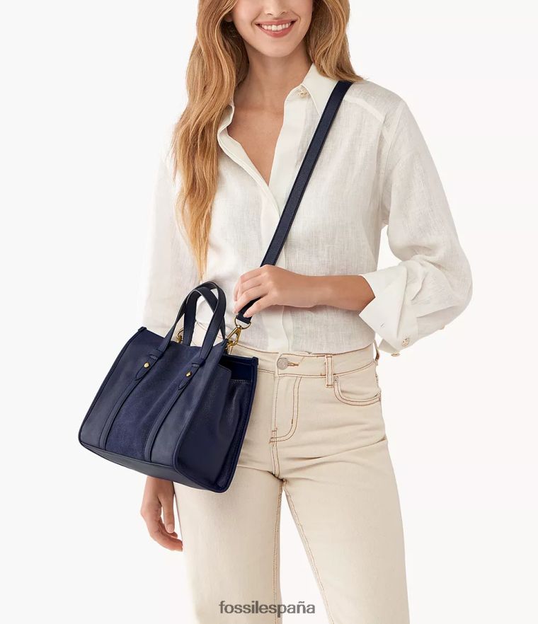 bolsa 804XJ4576 Armada mujer Fossil cartera kingston