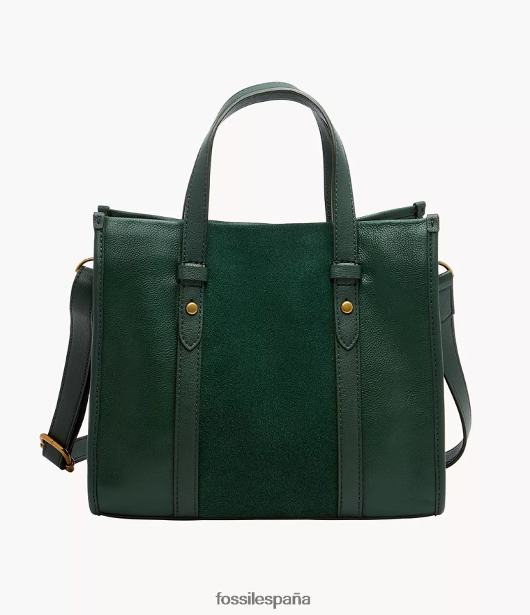 bolsa 804XJ4583 verde mujer Fossil cartera kingston