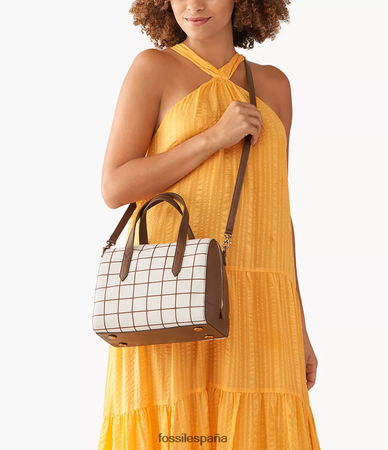 bolsa 804XJ4591 marrón mujer Fossil cartera de sydney