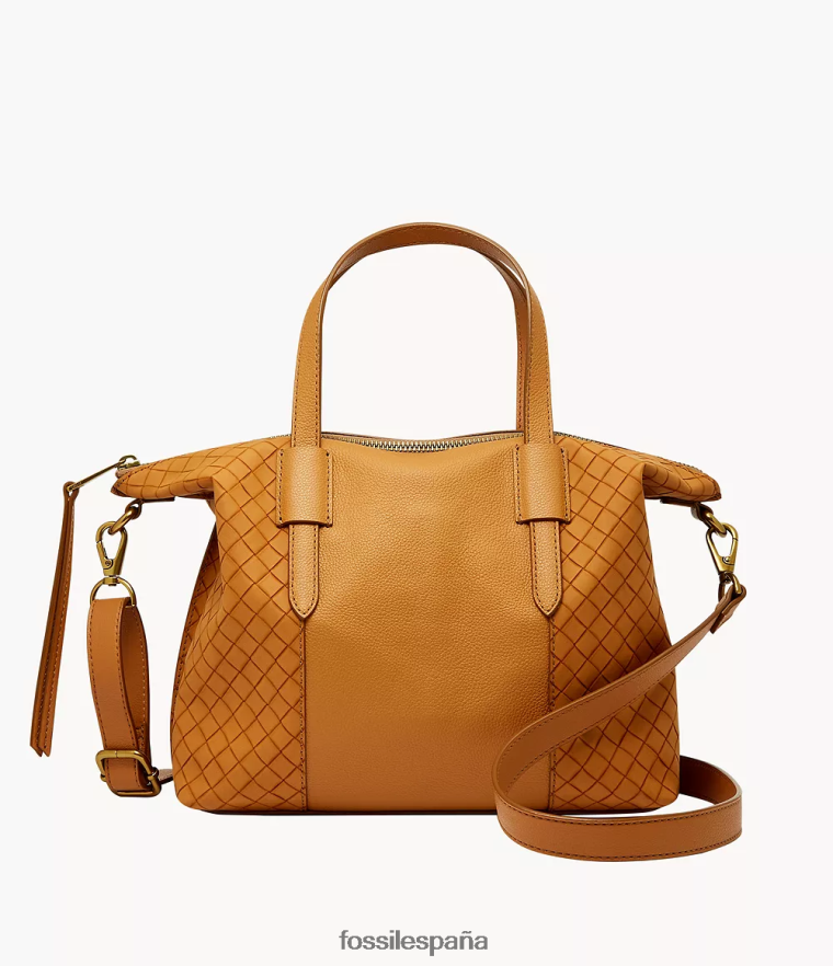 bolsa 804XJ4595 camello mujer Fossil bolso skylar