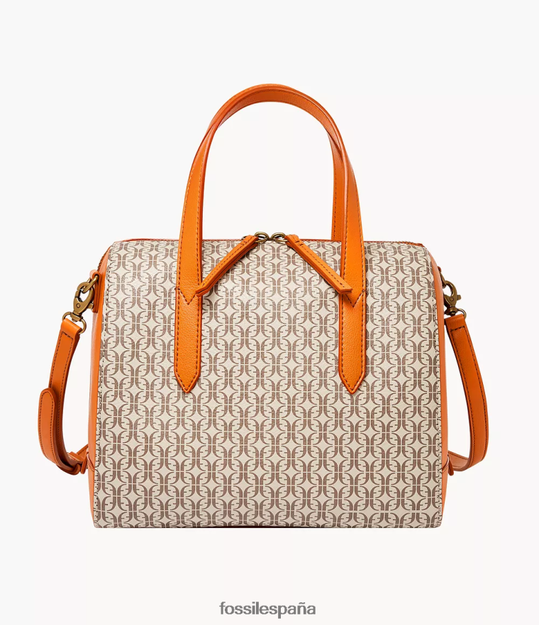 bolsa 804XJ4613 naranja mujer Fossil cartera de sydney