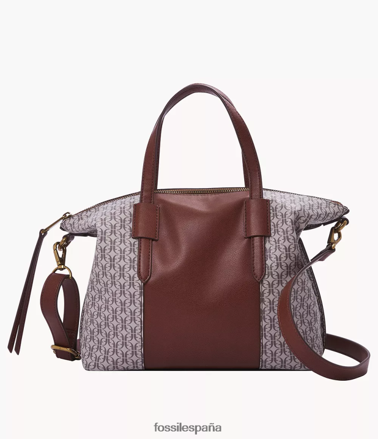 bolsa 804XJ4629 marrón mujer Fossil bolso skylar