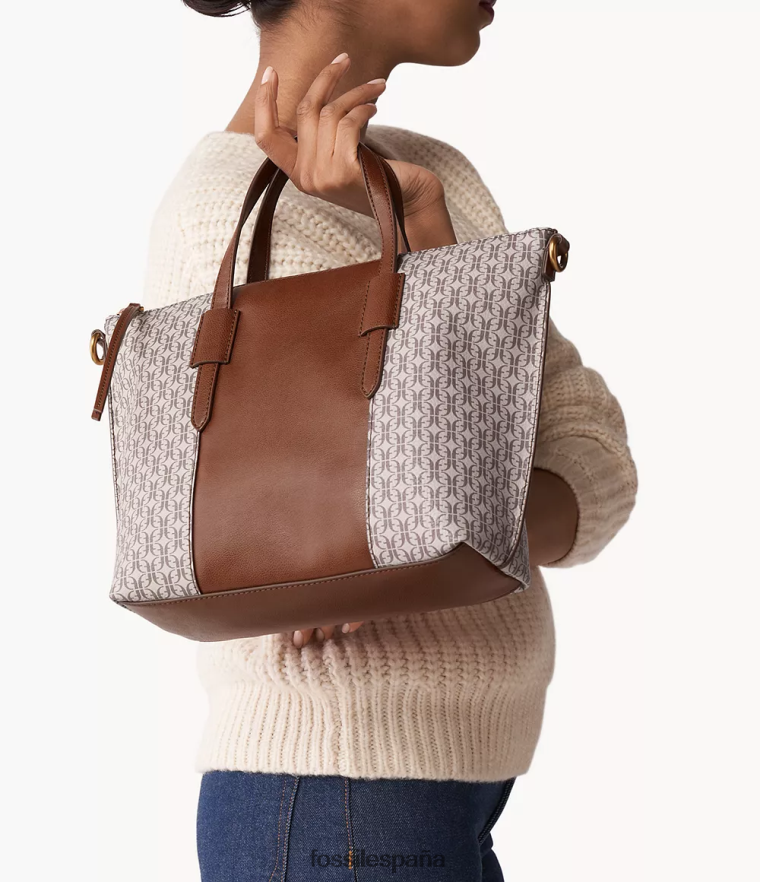 bolsa 804XJ4629 marrón mujer Fossil bolso skylar