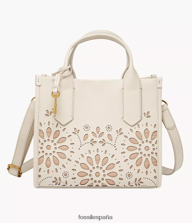 bolsa 804XJ4673 blanco mujer Fossil cartera kyler
