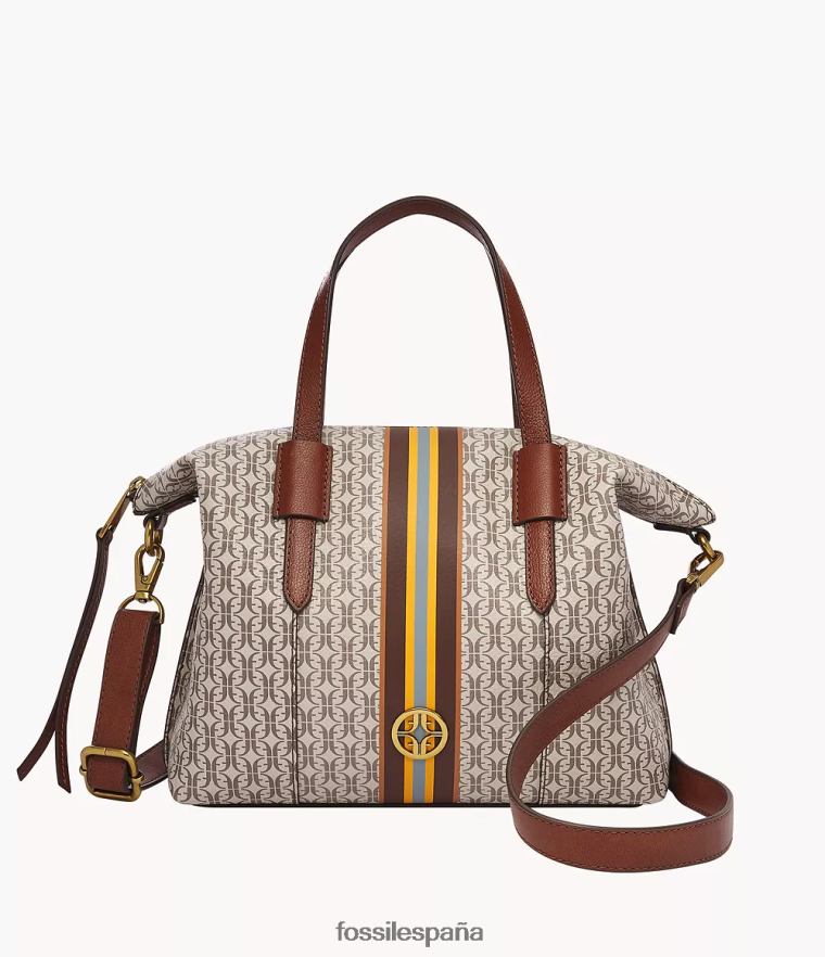 bolsa 804XJ4725 caqui mujer Fossil bolso skylar