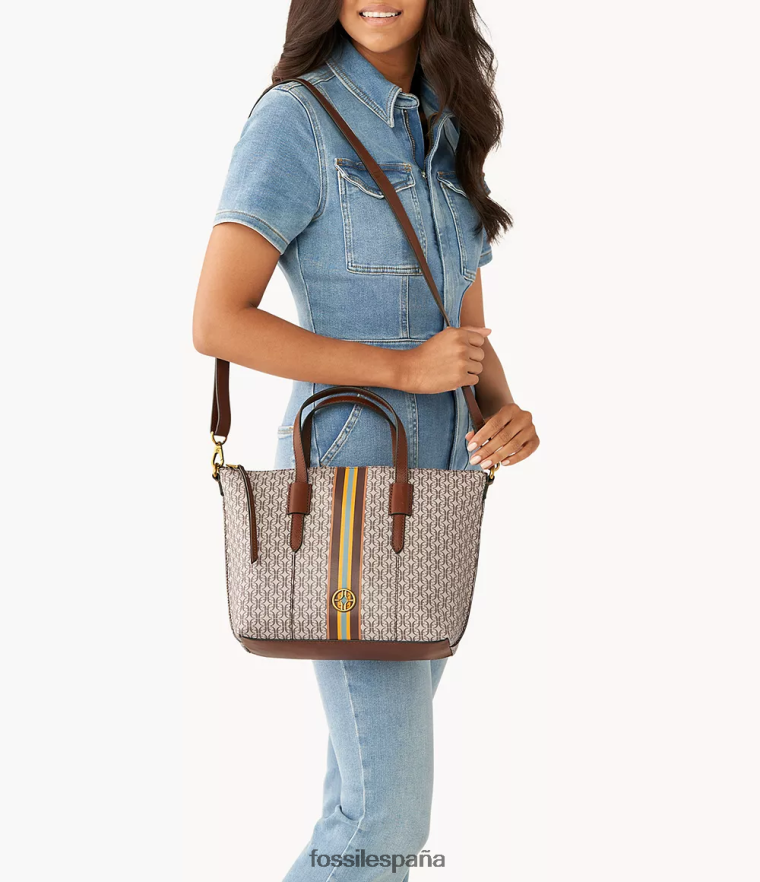 bolsa 804XJ4725 caqui mujer Fossil bolso skylar
