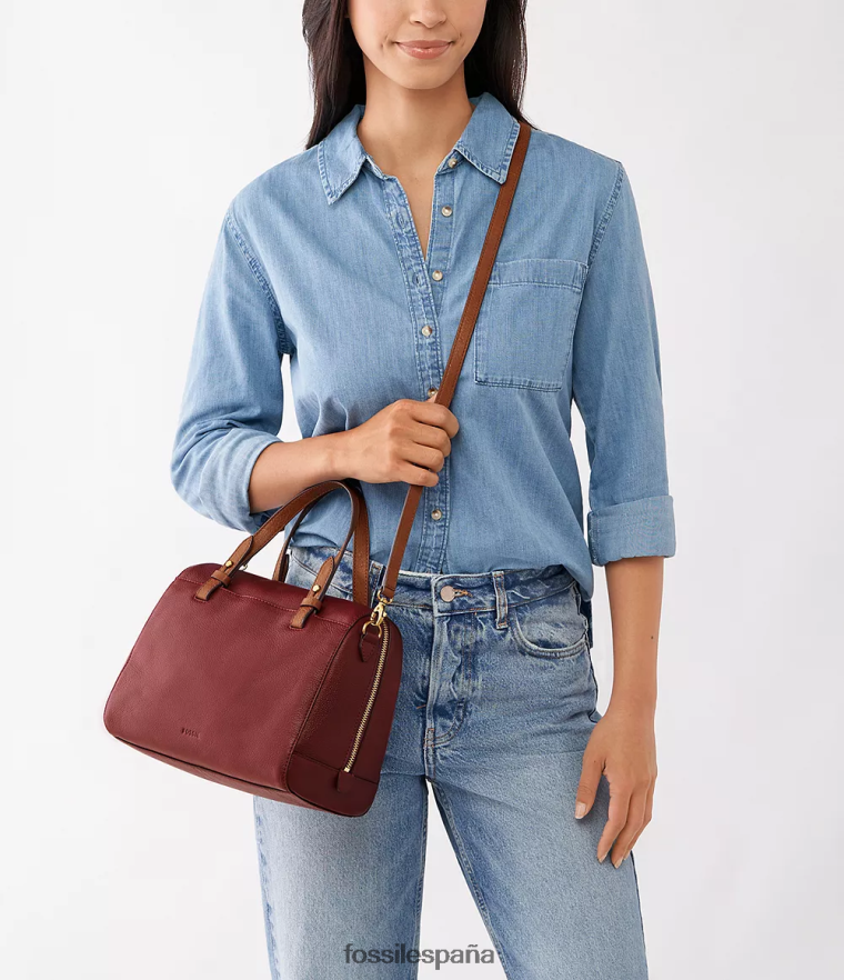 bolsa 804XJ4733 rojo mujer Fossil bolso raquel