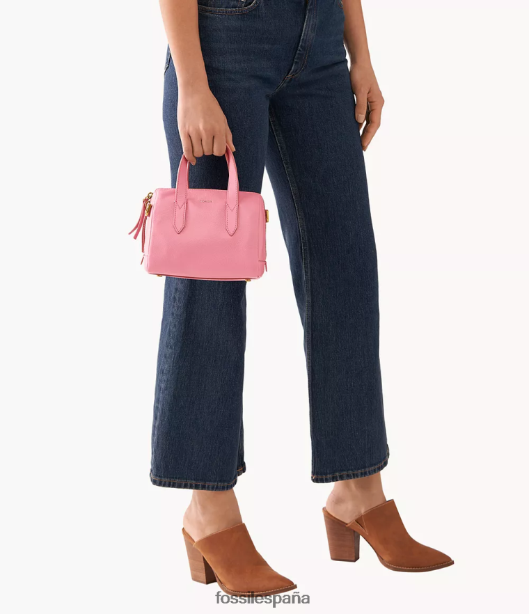 bolsa 804XJ4740 rosa mujer Fossil mini bolso sydney
