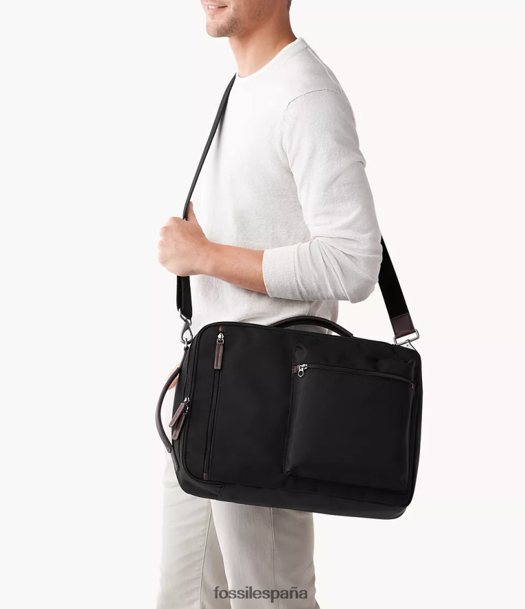 bolsa 804XJ41626 negro mujer Fossil mochila convertible buckner