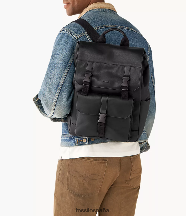 bolsa 804XJ41641 negro mujer Fossil mochila weston
