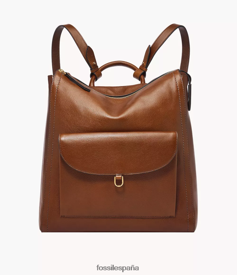 bolsa 804XJ4389 marrón mujer Fossil mochila parker