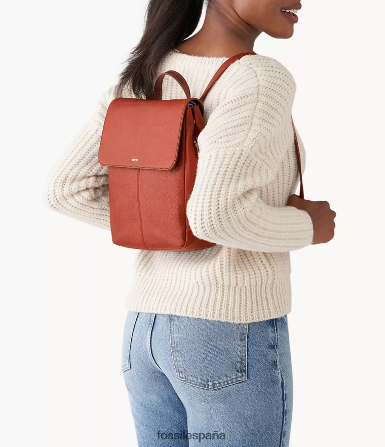 bolsa 804XJ4429 marrón mujer Fossil mochila claire
