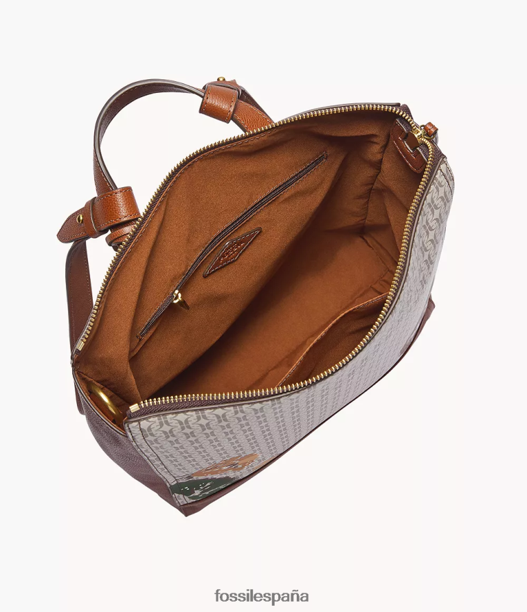 bolsa 804XJ4434 broncearse mujer Fossil mochila convertible elina