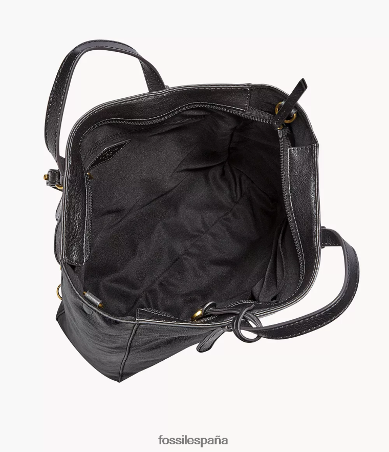 bolsa 804XJ4488 negro mujer Fossil mochila convertible camilla