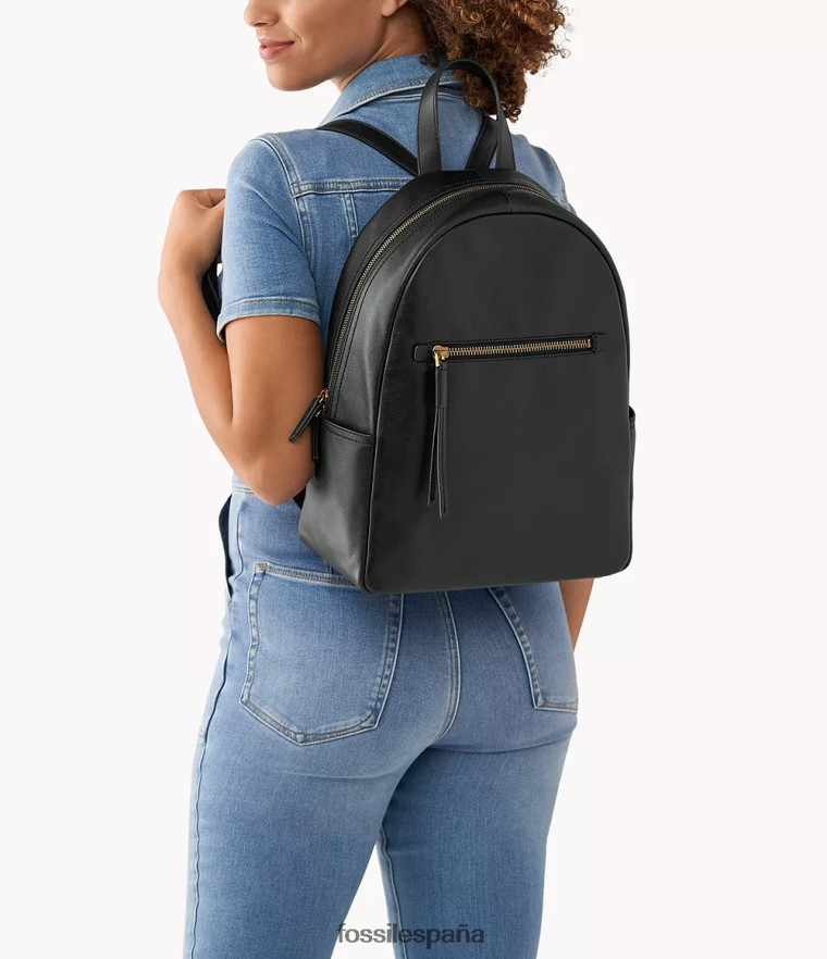bolsa 804XJ4494 negro mujer Fossil mochila mega