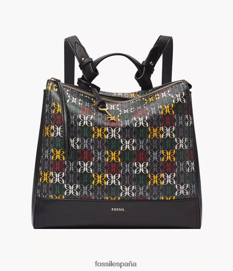 bolsa 804XJ4534 multi mujer Fossil mochila pequeña convertible elina