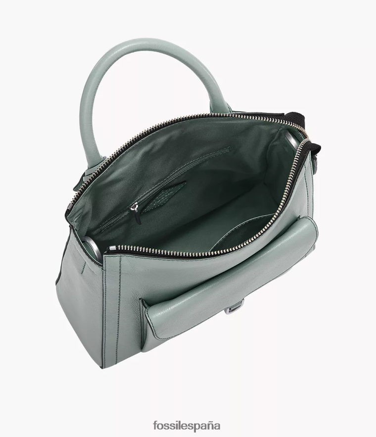 bolsa 804XJ4736 azul mujer Fossil mochila pequeña parker