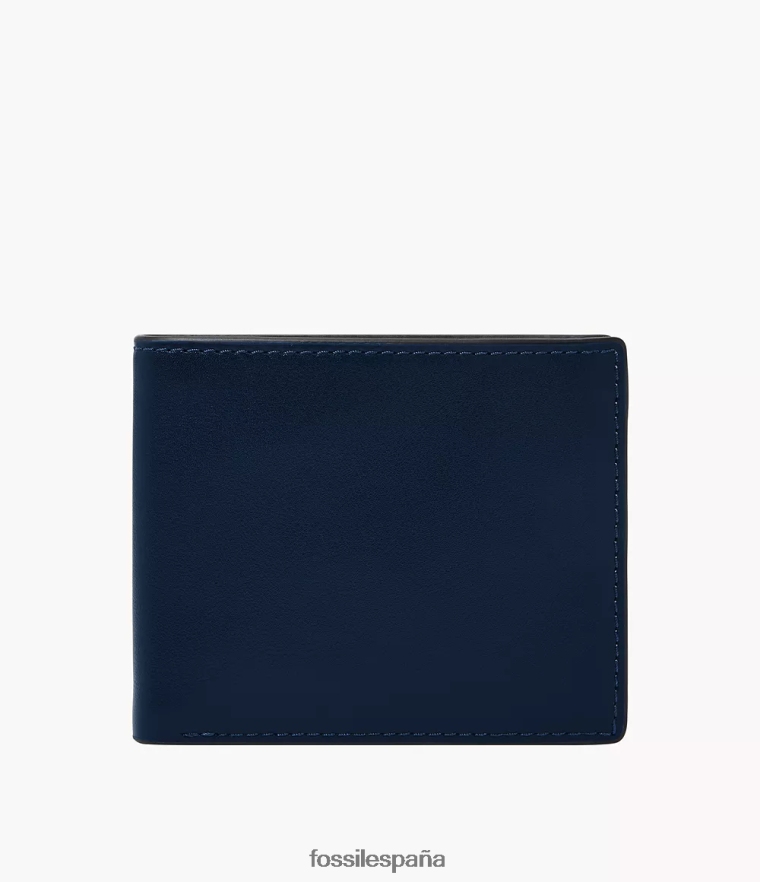 billetera 804XJ41673 Armada hombres Fossil steven plegable