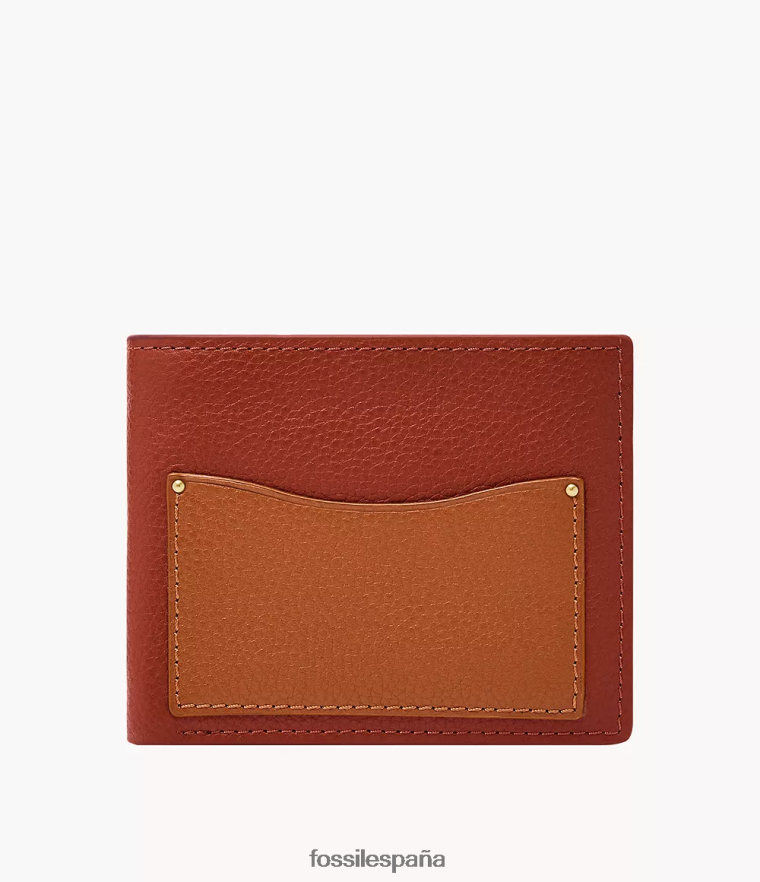 billetera 804XJ41709 multi hombres Fossil anderson monedero plegable