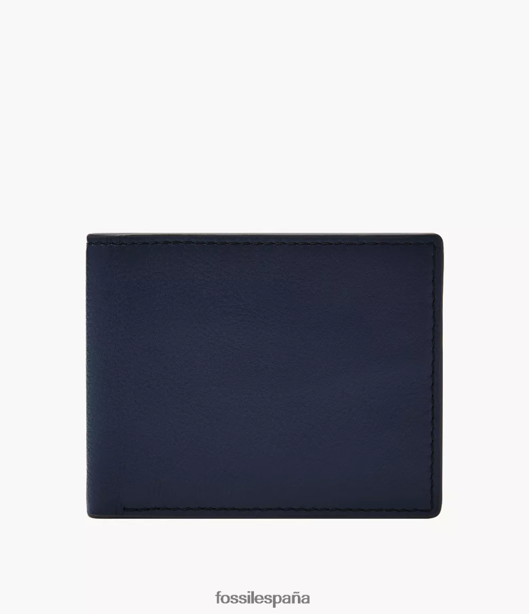 billetera 804XJ41839 Armada hombres Fossil steven plegable