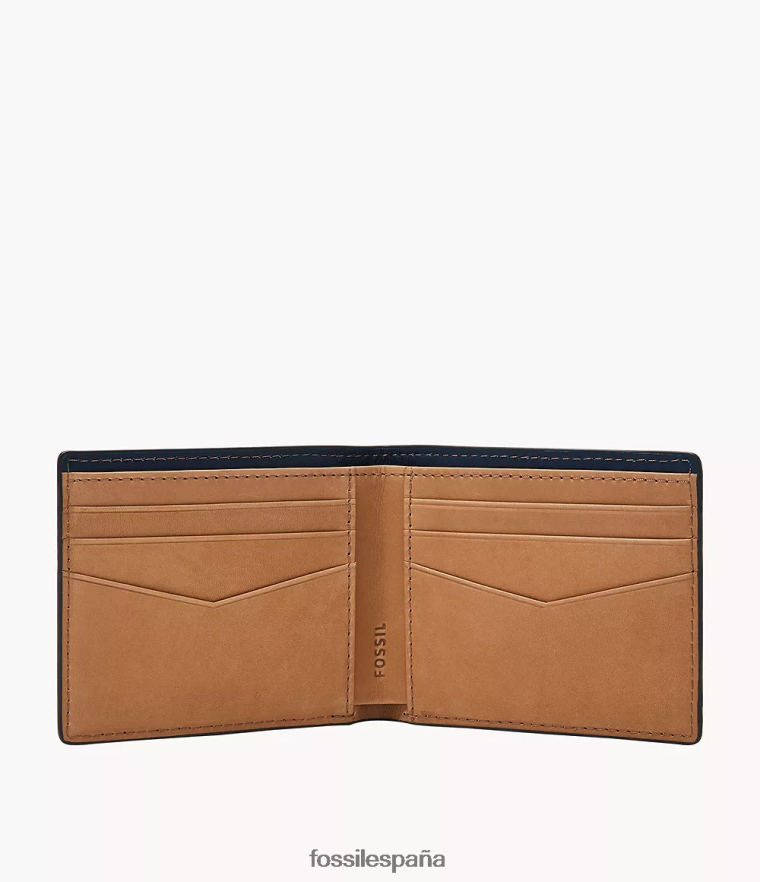 billetera 804XJ41839 Armada hombres Fossil steven plegable