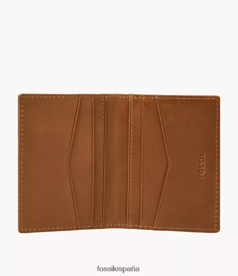 billetera 804XJ41685 sillín hombres Fossil tarjetero plegable everett