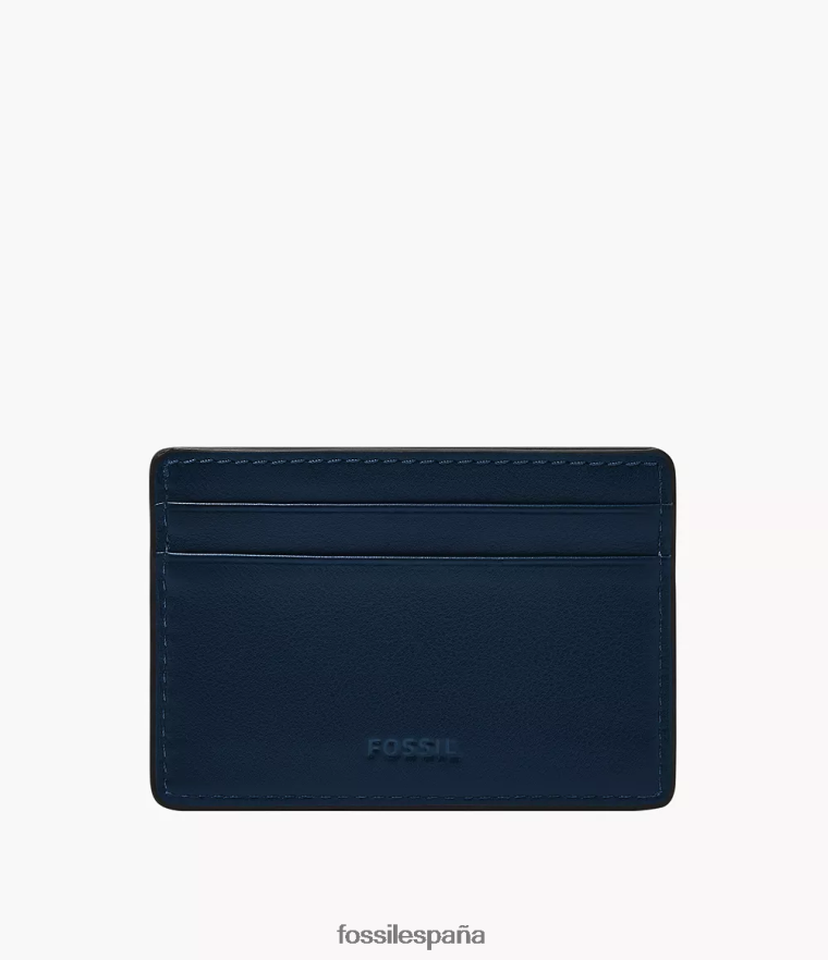 billetera 804XJ41714 Armada hombres Fossil caja de tarjeta steven