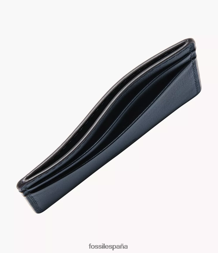 billetera 804XJ41714 Armada hombres Fossil caja de tarjeta steven